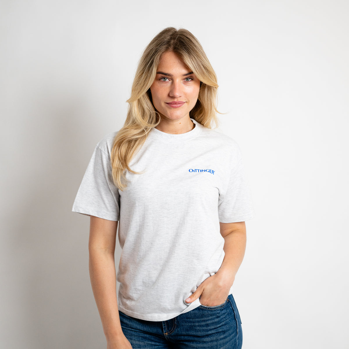 T - Shirt ash Rundhals