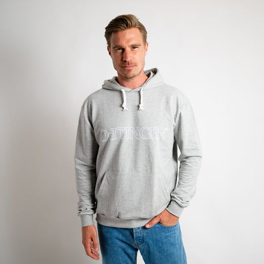 Hoodie grau mit Kapuze