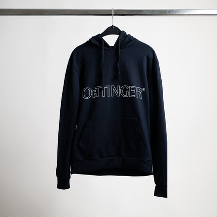 Hoodie blau mit Kapuze