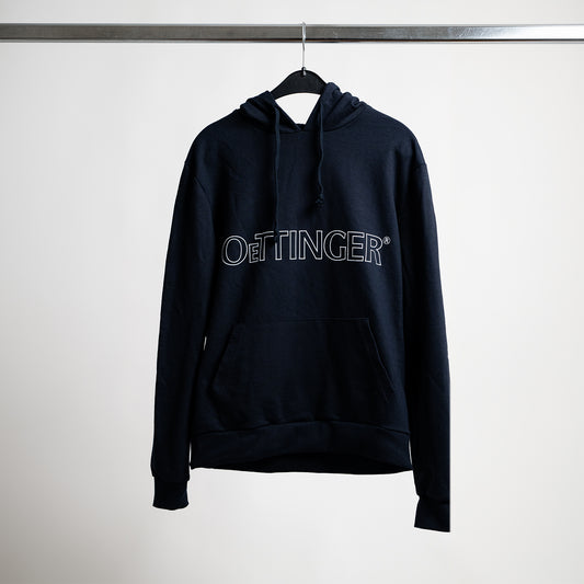 Hoodie blau mit Kapuze