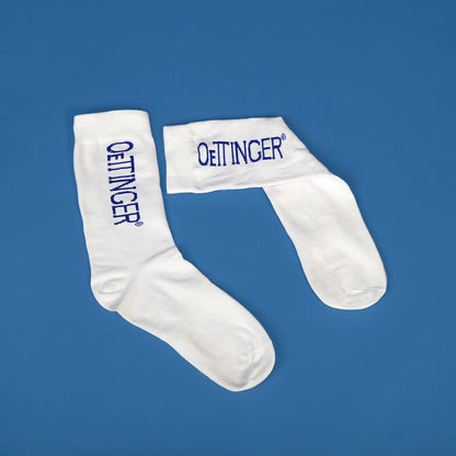 OeTTINGER Socken weiss-blau